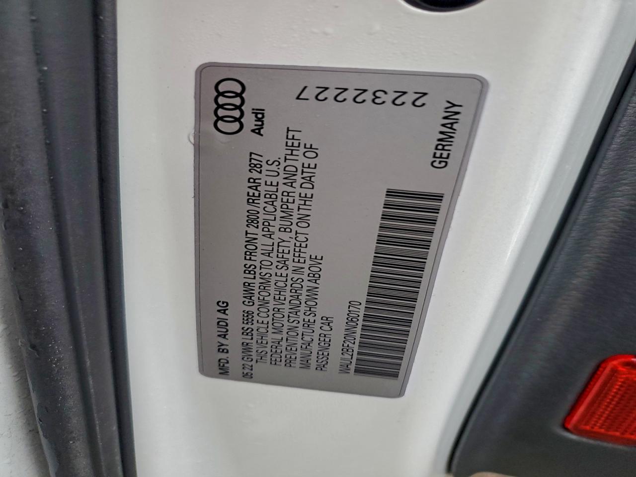 2022 Audi A6 Premium Plus - zdjęcie 13