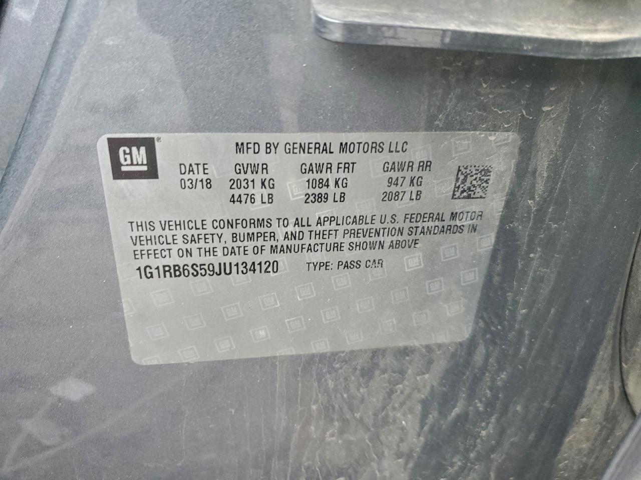 2018 Chevrolet Volt Premier - zdjęcie 12