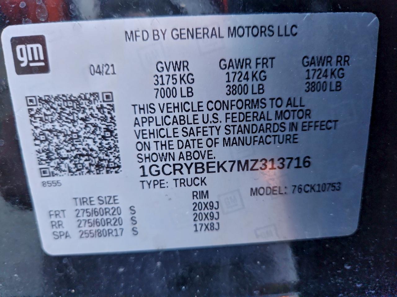 2021 Chevrolet Silverado K1500 Custom - zdjęcie 12