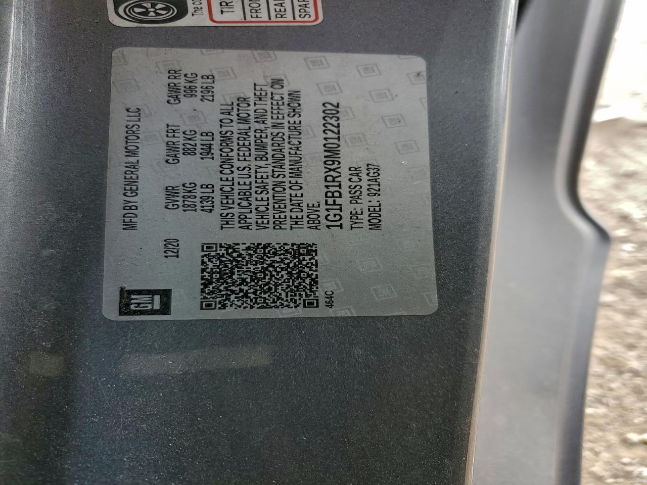 2021 Chevrolet Camaro Ls - zdjęcie 13