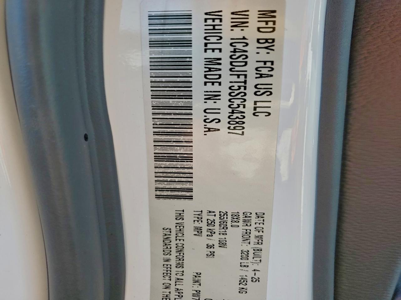 2025 Dodge Durango Pursuit - zdjęcie 12