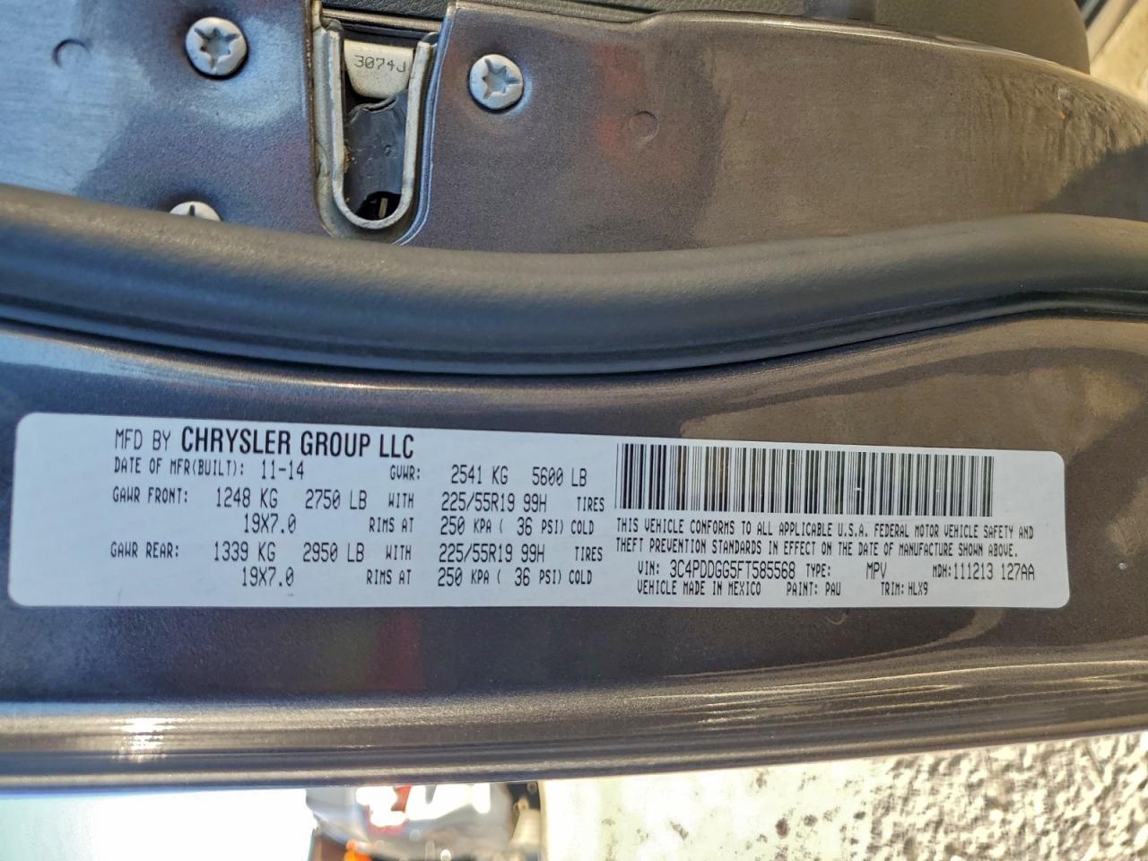 2015 Dodge Journey Crossroad - zdjęcie 13