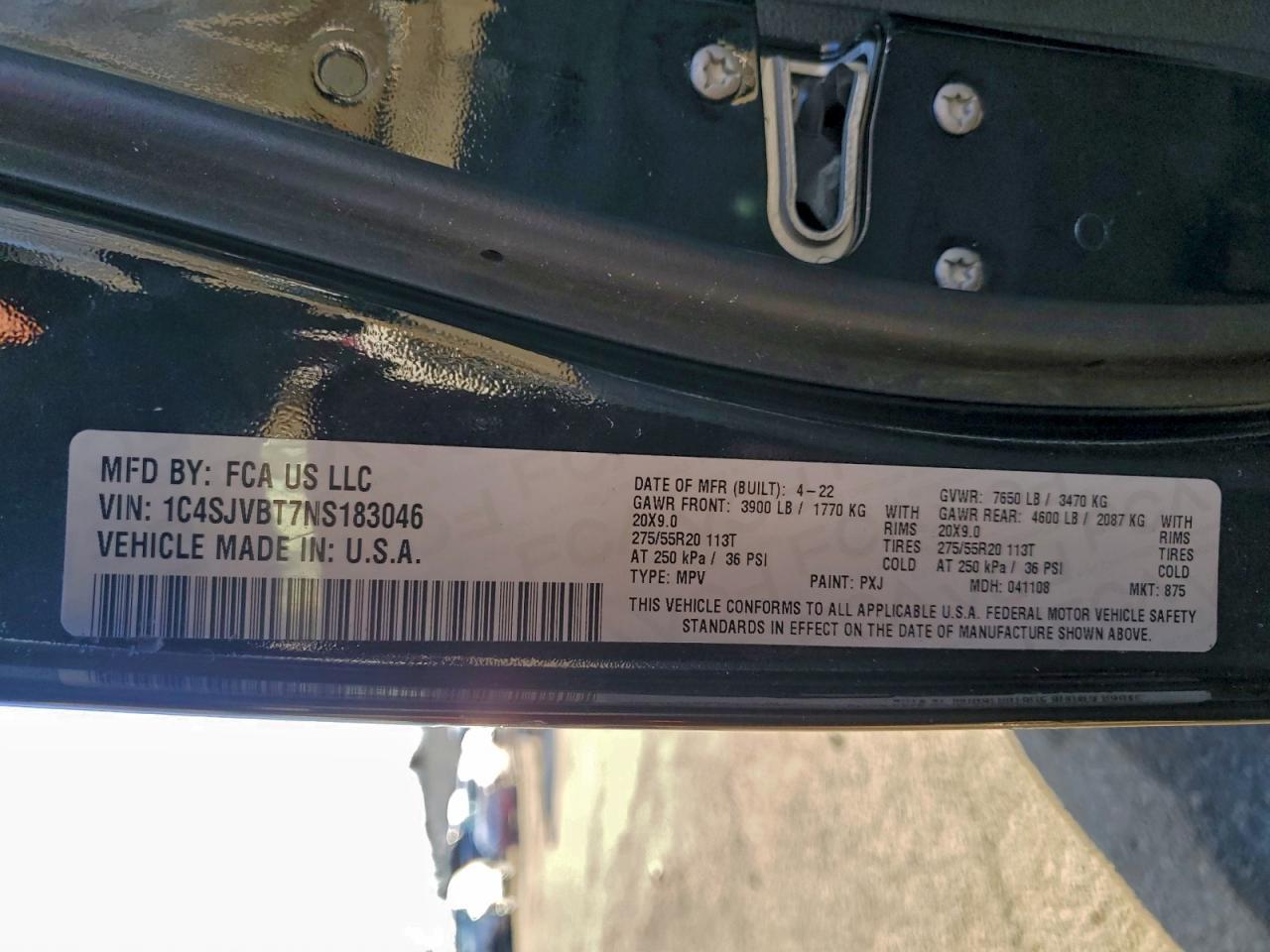 2022 Jeep Wagoneer Series Ii - zdjęcie 13