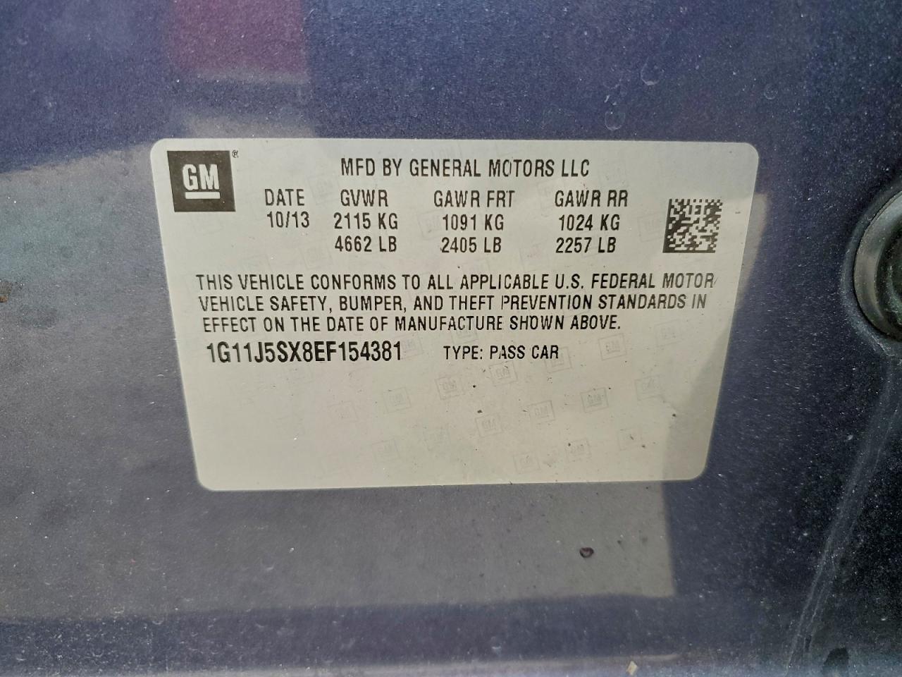 2014 Chevrolet Malibu Ltz - zdjęcie 12