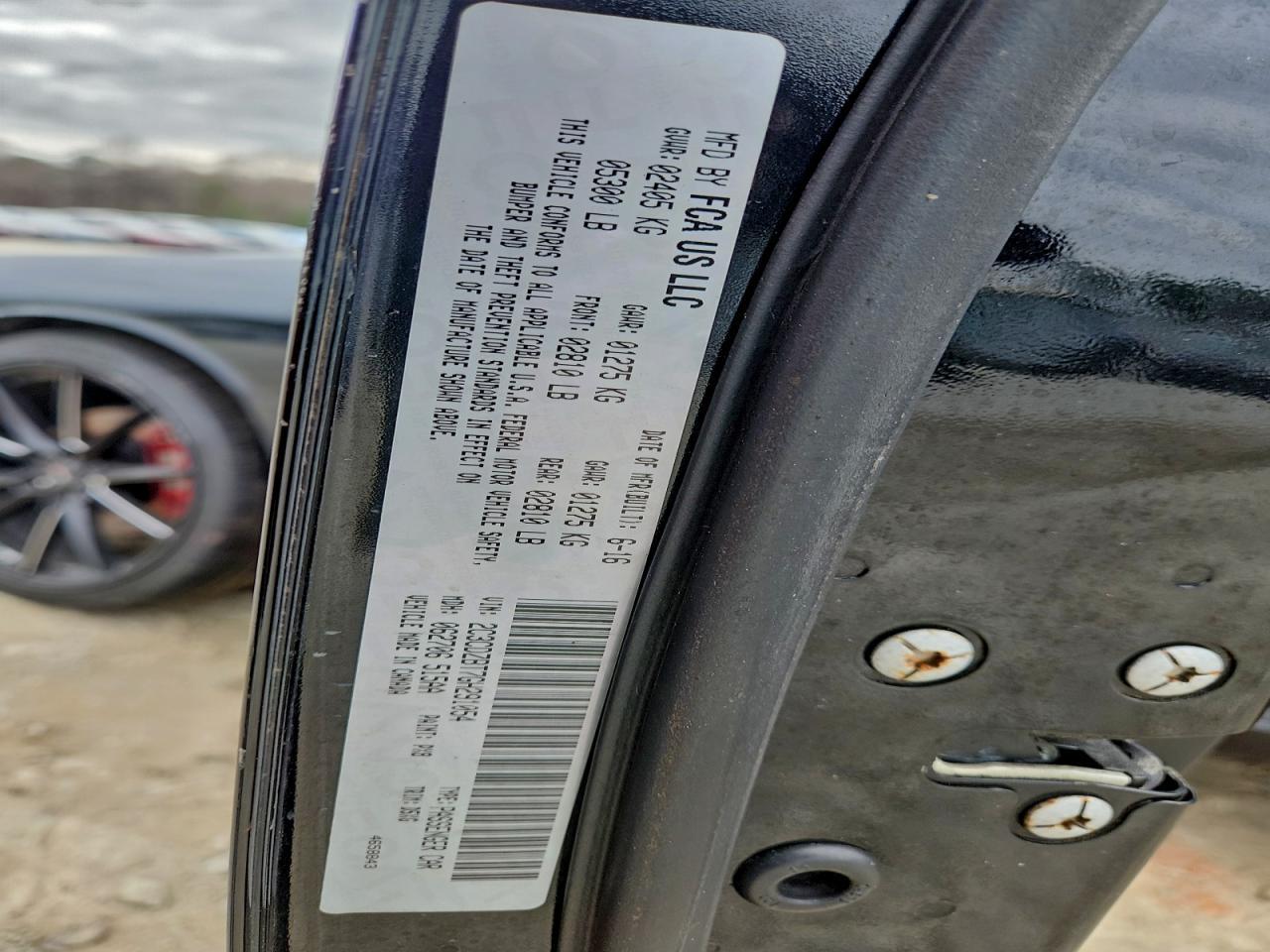 2016 Dodge Challenger R/T - zdjęcie 13