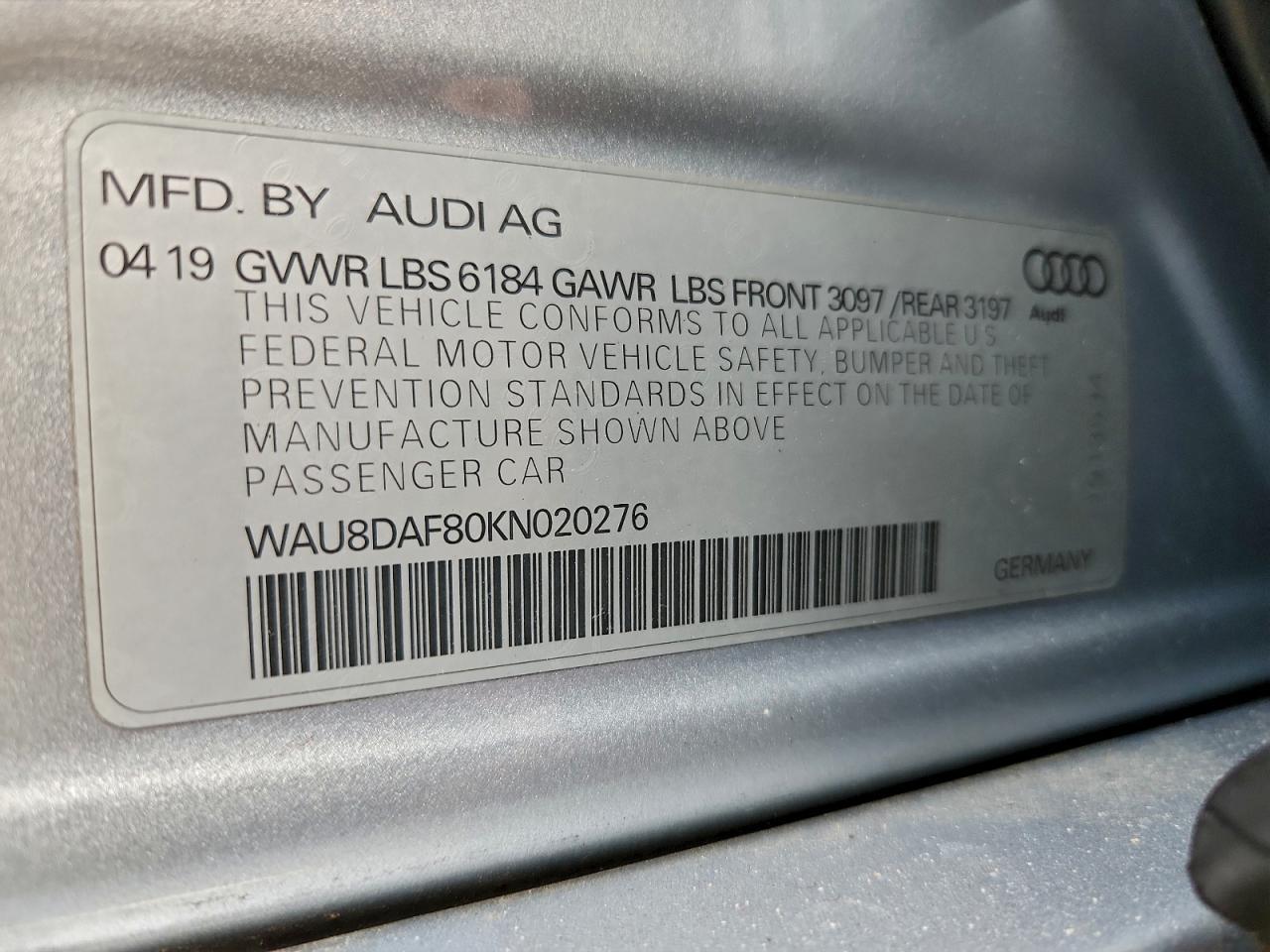 2019 Audi A8 L - zdjęcie 13