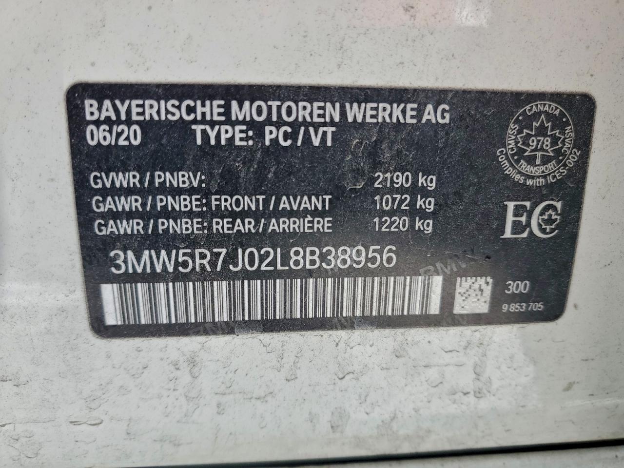 2020 BMW 330Xi - zdjęcie 12