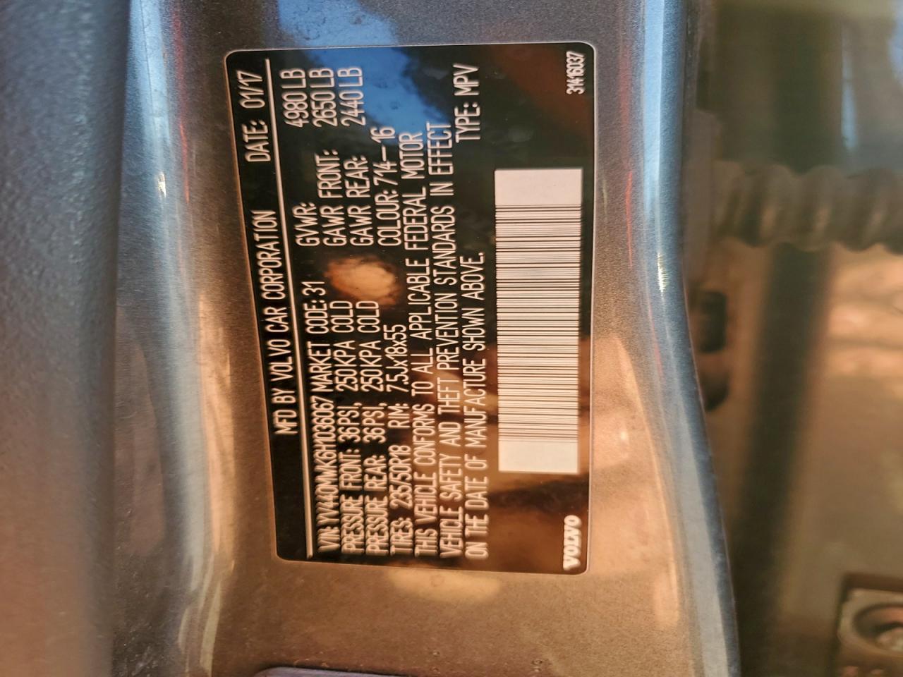 2017 Volvo V60 Cross Country Premier - zdjęcie 12