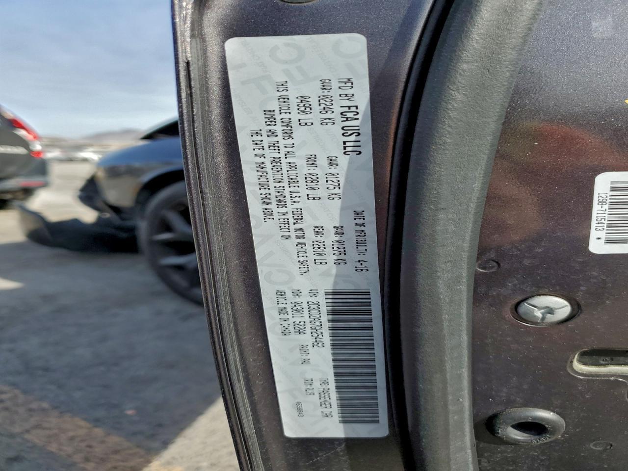 2016 Dodge Challenger Sxt - zdjęcie 12