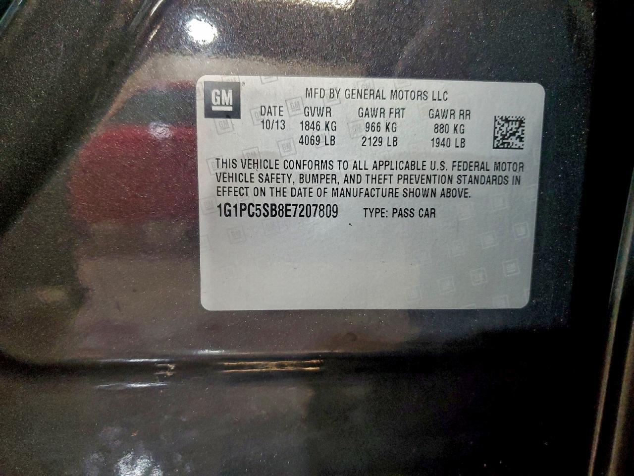 2014 Chevrolet Cruze Lt - zdjęcie 12