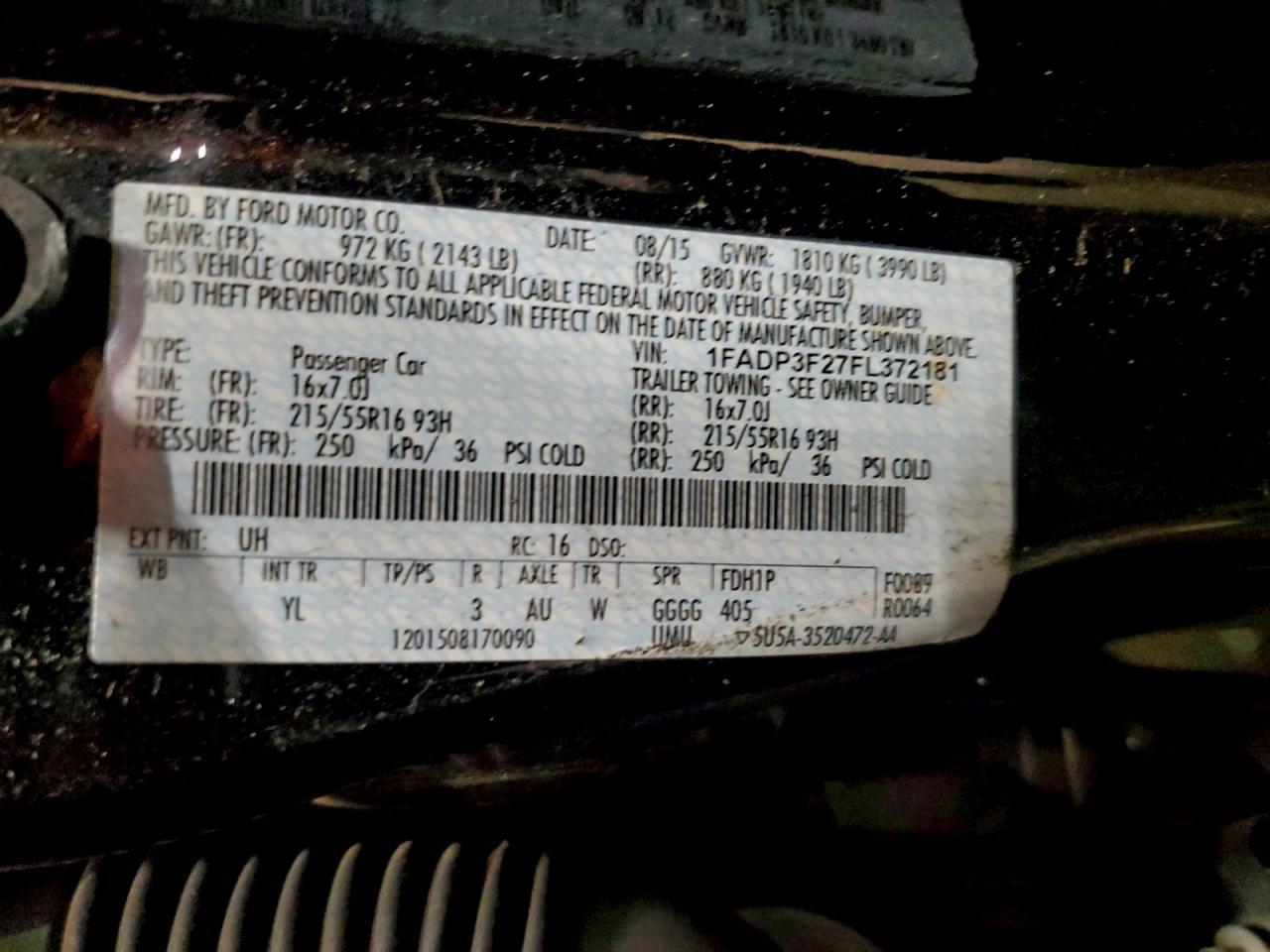 2015 Ford Focus Se - zdjęcie 12