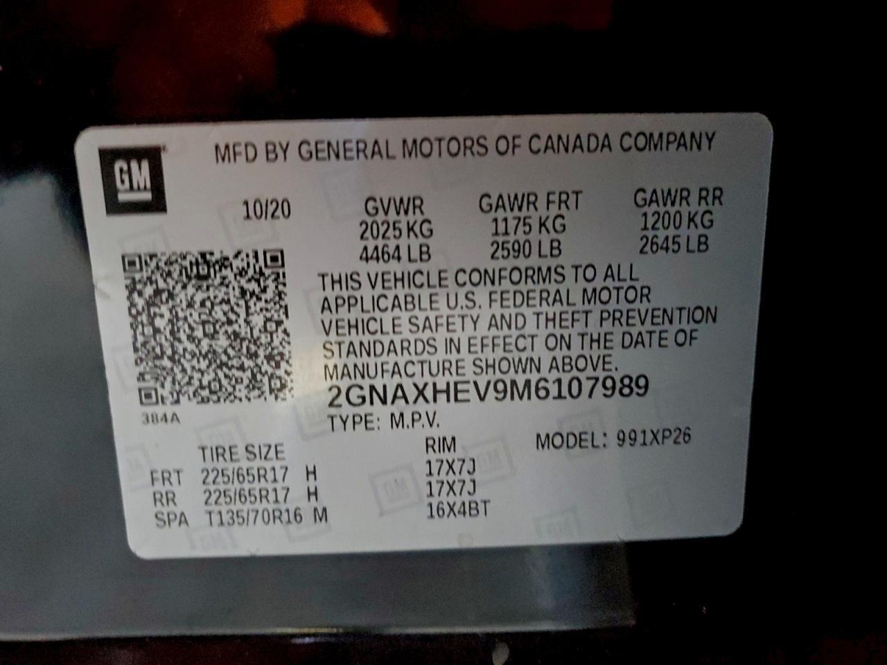 2021 Chevrolet Equinox Ls - zdjęcie 12