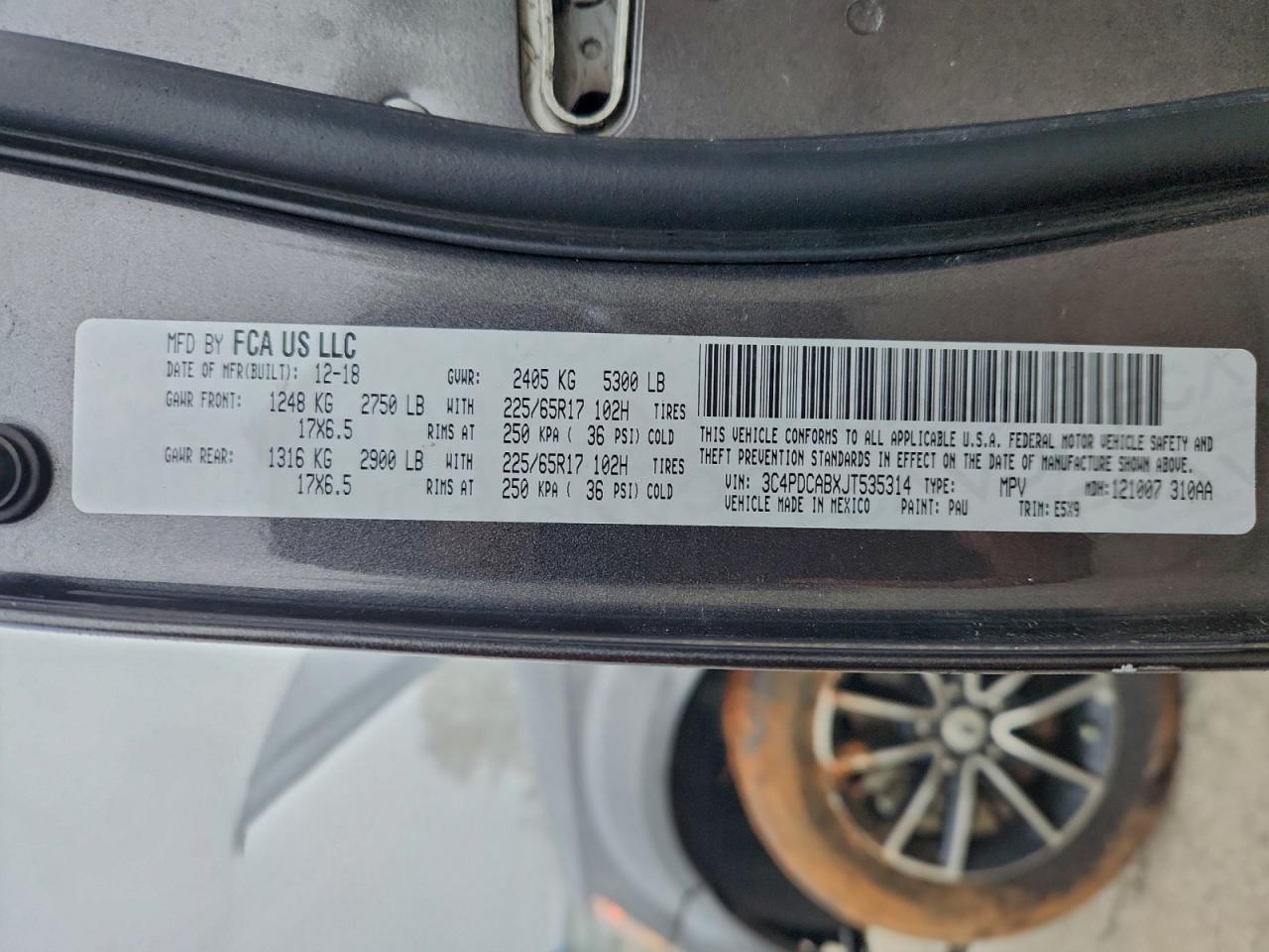 2018 Dodge Journey Se - zdjęcie 14