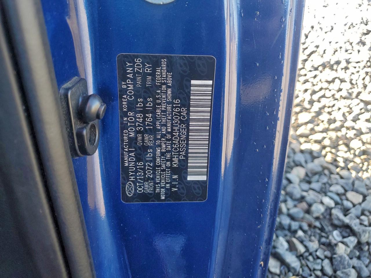 2017 Hyundai Veloster - zdjęcie 13