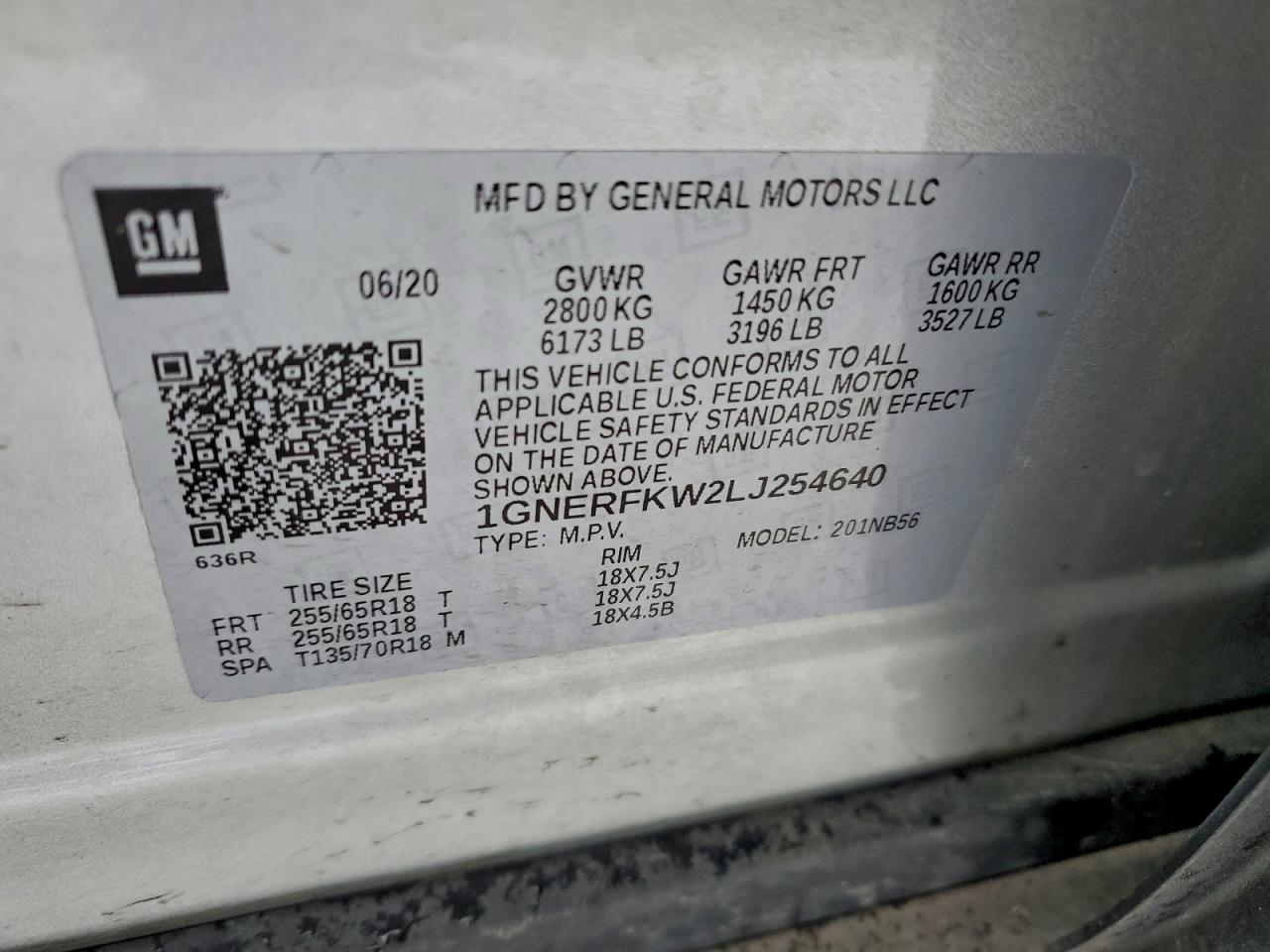 2020 Chevrolet Traverse Ls - zdjęcie 13