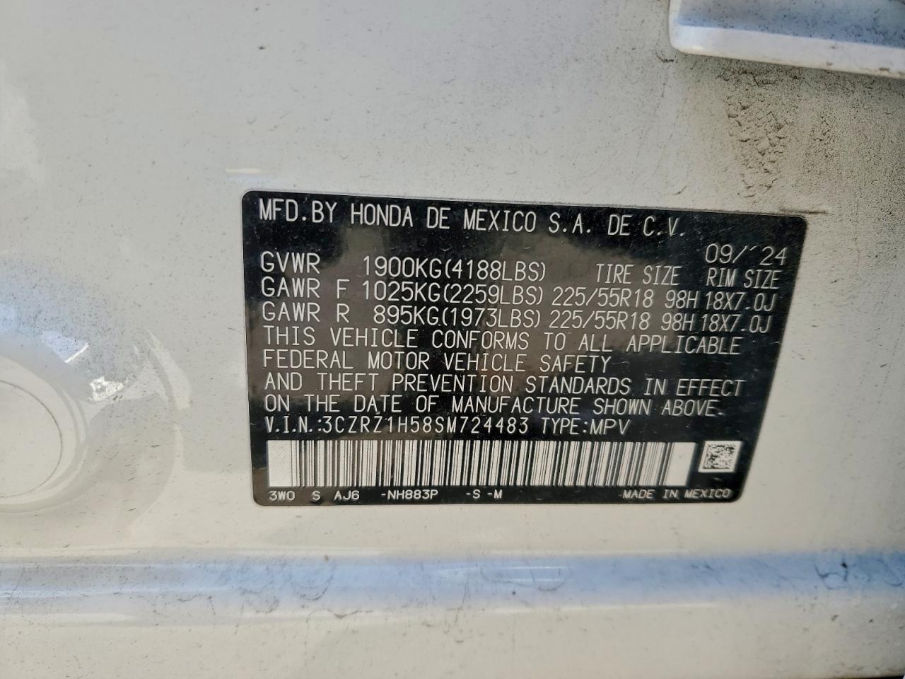 2025 Honda Hr-V Sport - zdjęcie 13