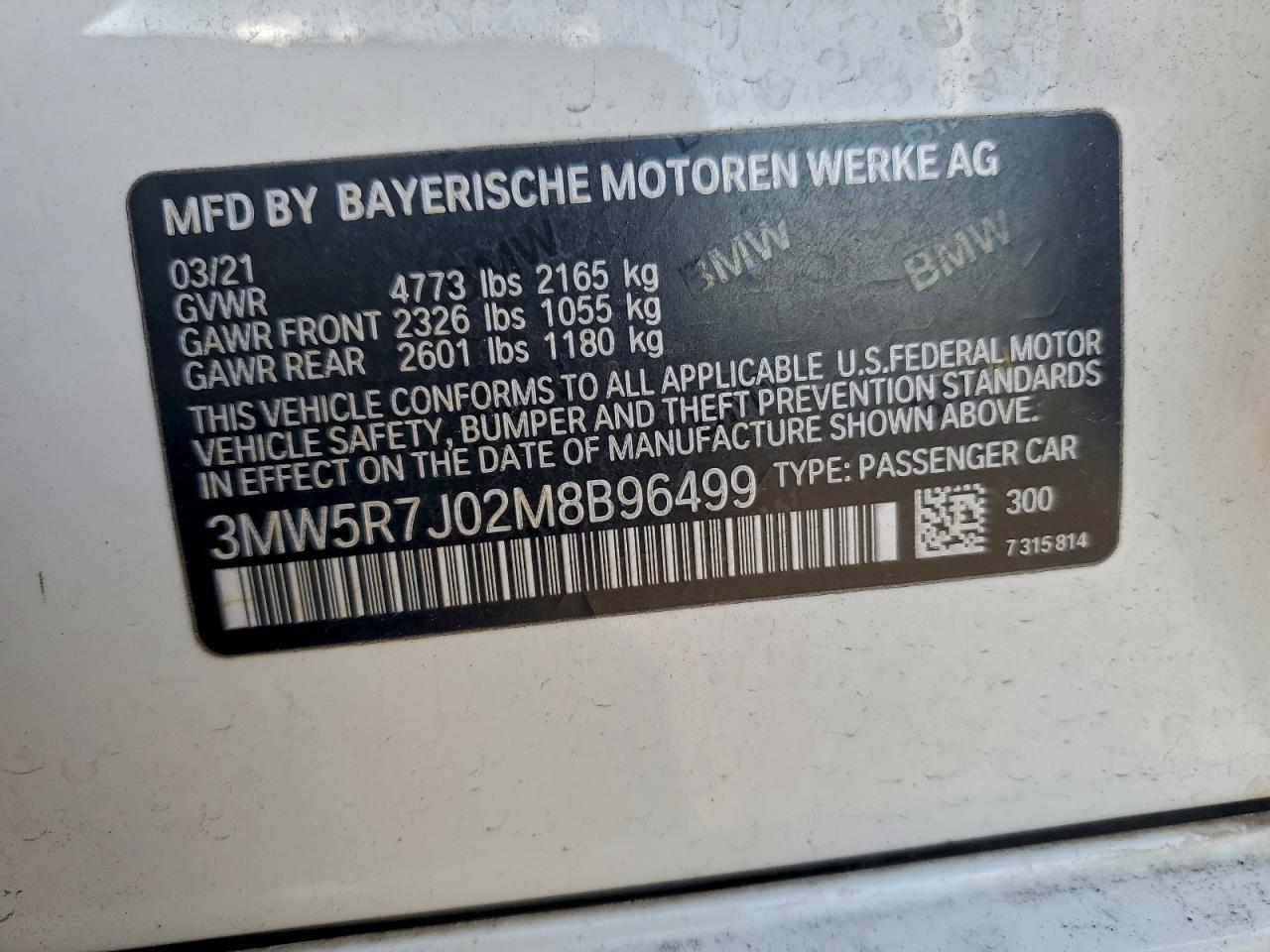 2021 BMW 330Xi - zdjęcie 12