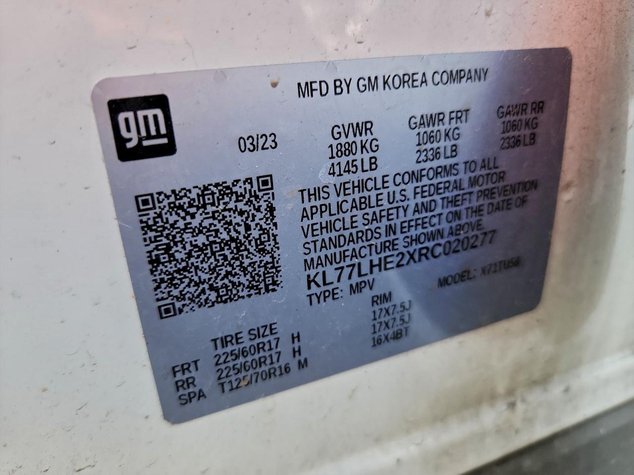 2024 Chevrolet Trax 1Lt - zdjęcie 13