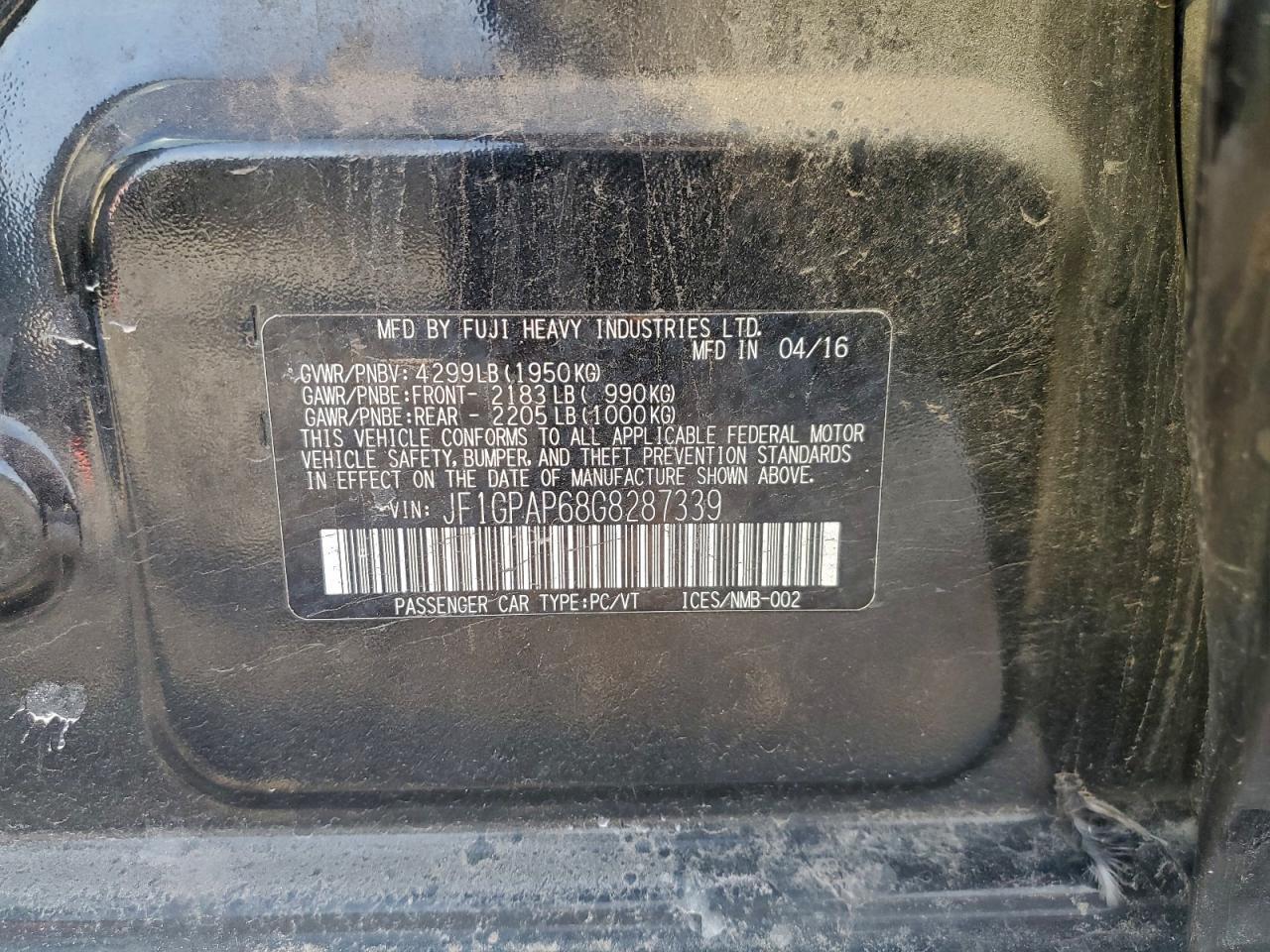 2016 Subaru Impreza Sport Premium - zdjęcie 12