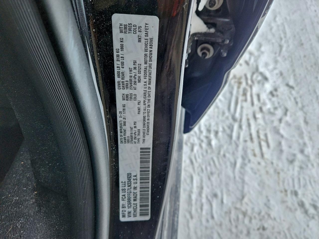 2020 Ram 1500 Big Horn/Lone Star - zdjęcie 12