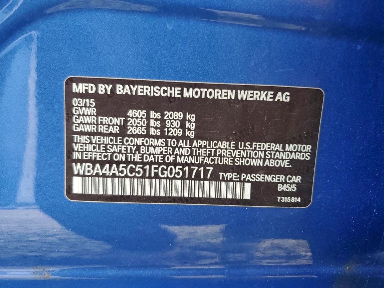 2015 BMW 428 I Gran Coupe - zdjęcie 12