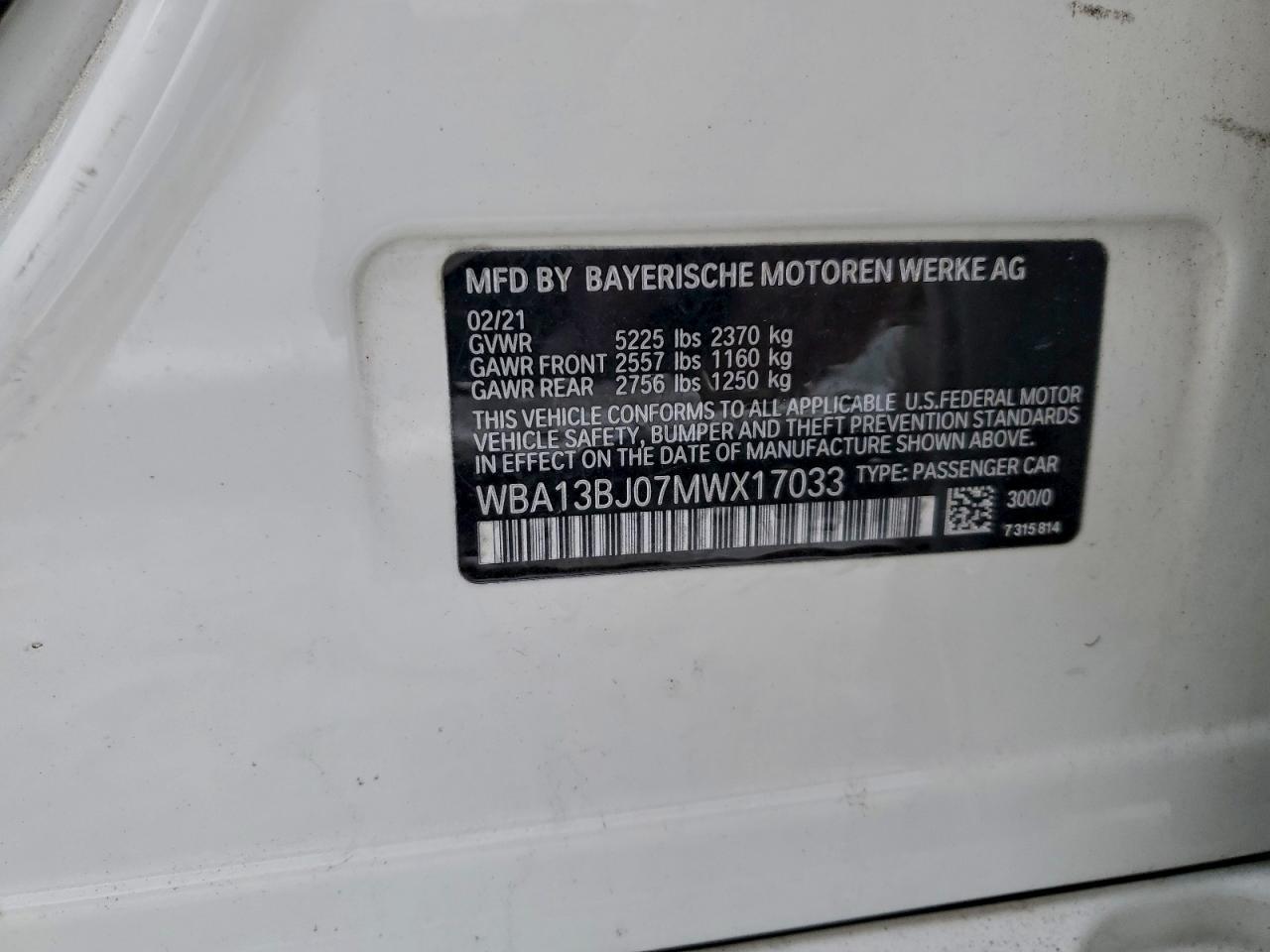 2021 BMW 530 Xi - zdjęcie 13