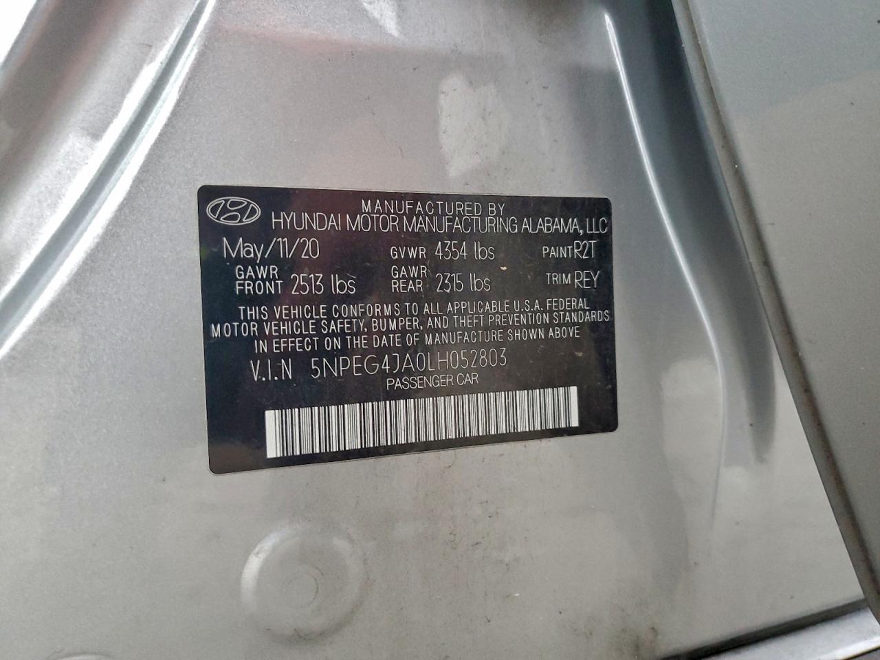 2020 Hyundai Sonata Se - zdjęcie 12