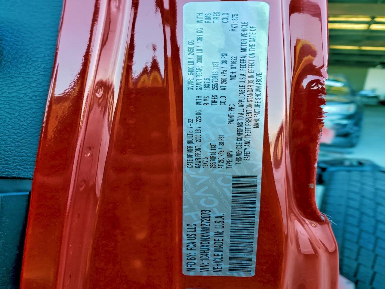 2022 Jeep Wrangler Unlimited Sport - zdjęcie 13