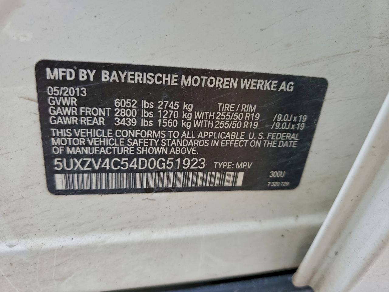 2013 BMW X5 xDrive35I - zdjęcie 12