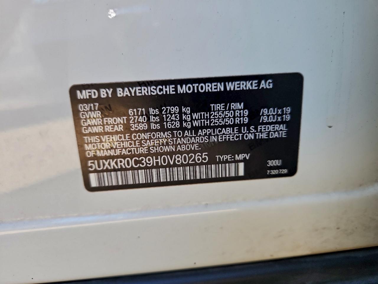 2017 BMW X5 xDrive35I - zdjęcie 13