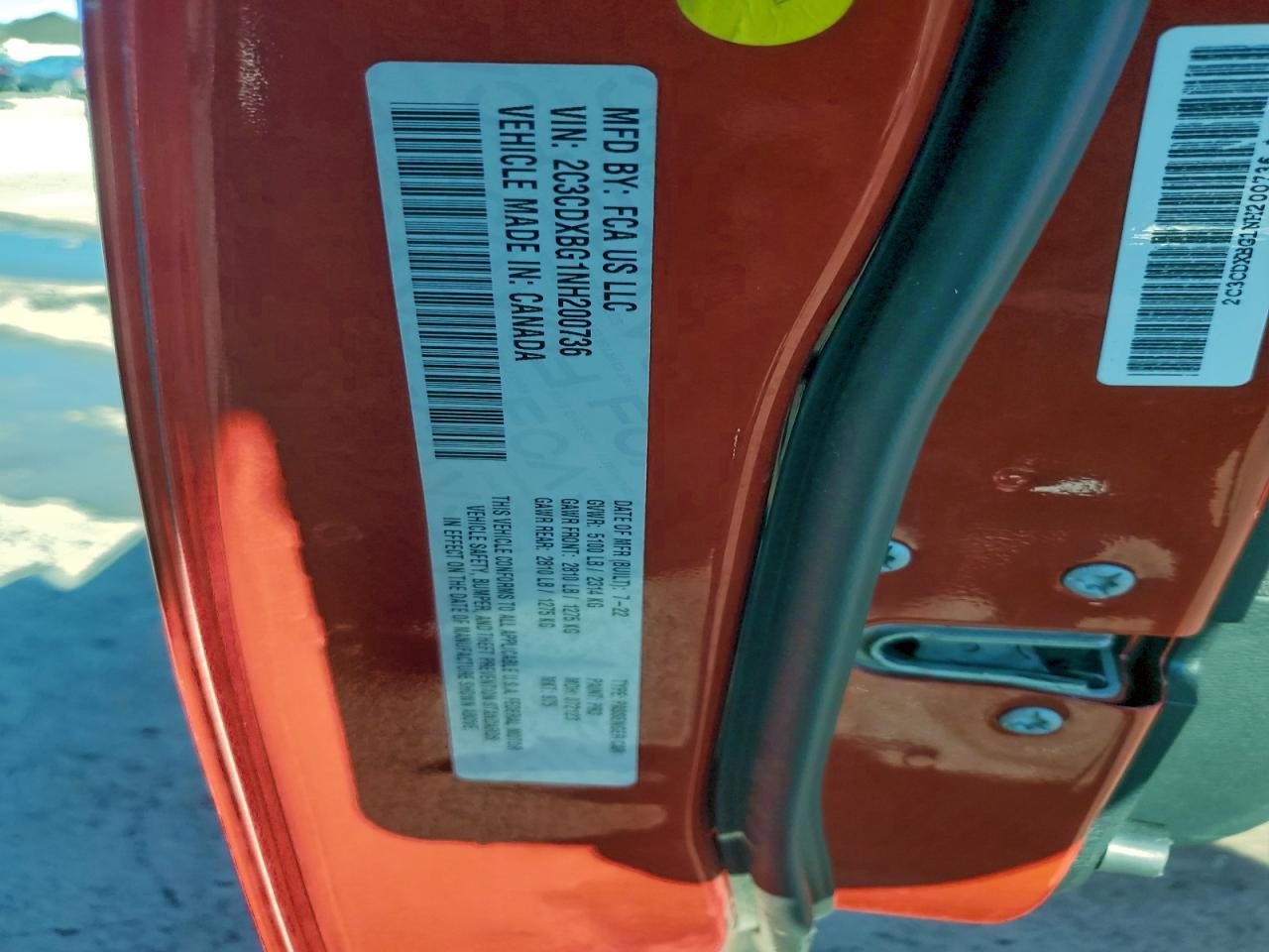 2022 Dodge Charger Sxt - zdjęcie 13