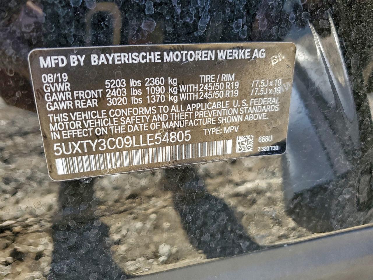 2020 BMW X3 Sdrive30I - zdjęcie 13