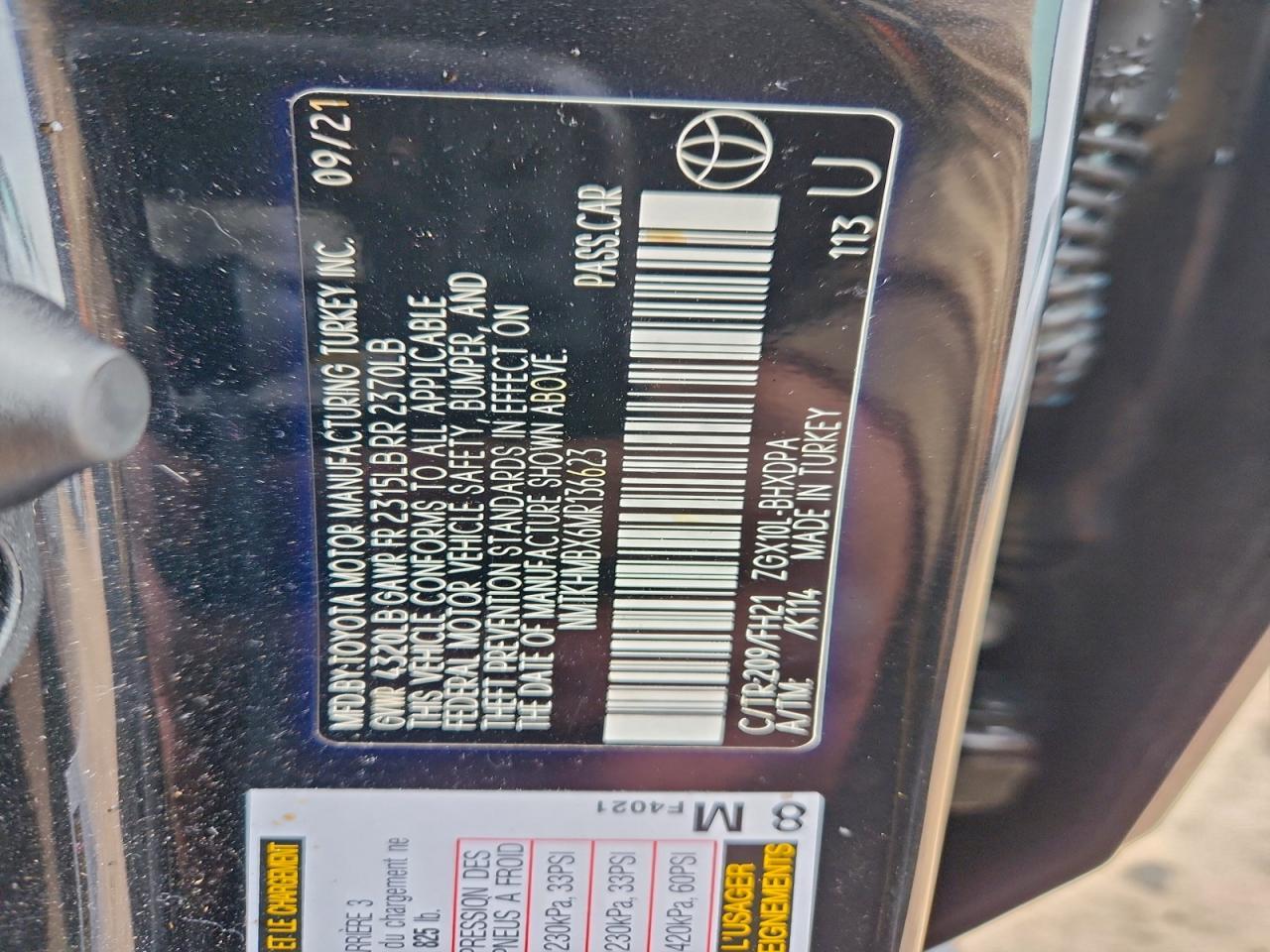 2021 Toyota C-Hr Xle - zdjęcie 13