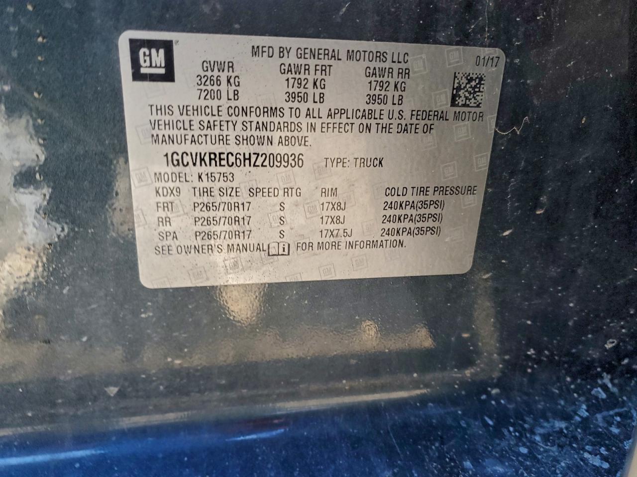 2017 Chevrolet Silverado K1500 Lt - zdjęcie 12