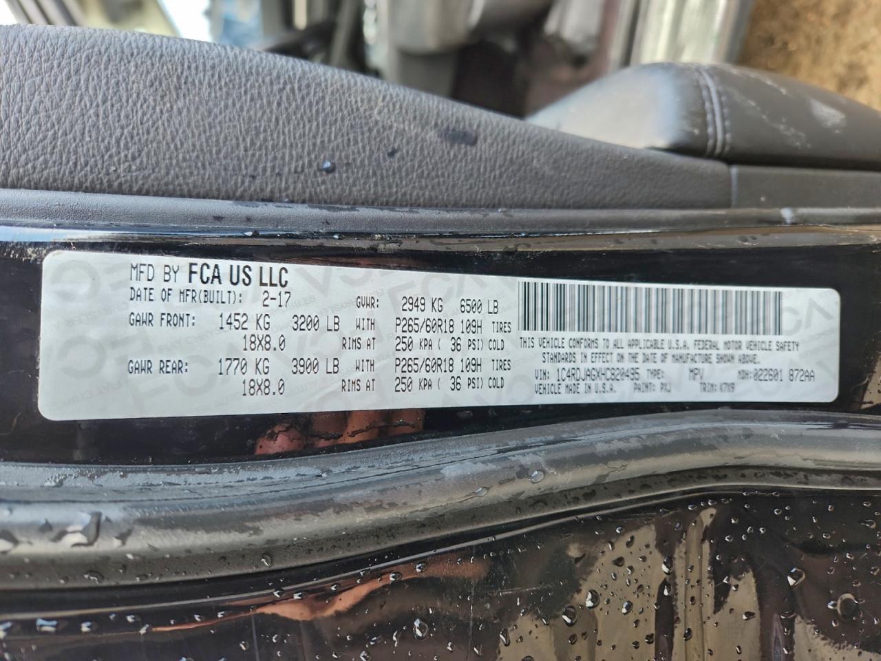 2017 Dodge Durango Sxt - zdjęcie 13