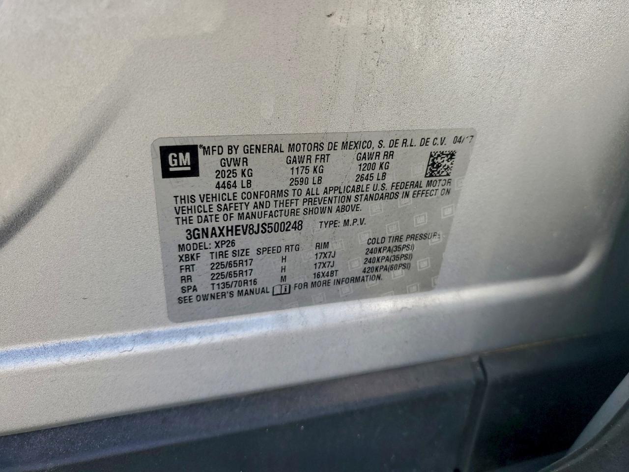 2018 Chevrolet Equinox Ls - zdjęcie 12