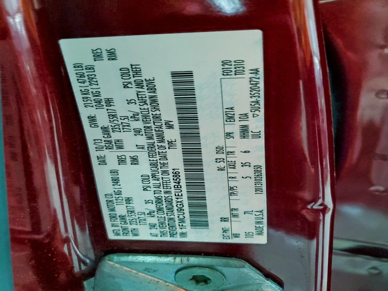 2014 Ford Escape Se - zdjęcie 13