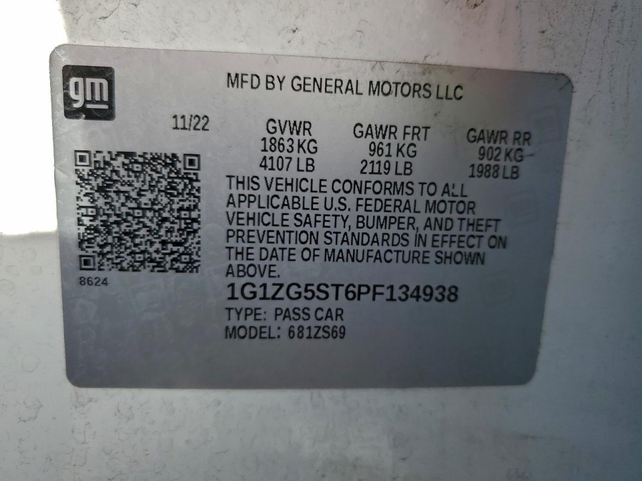 2023 Chevrolet Malibu Rs - zdjęcie 13