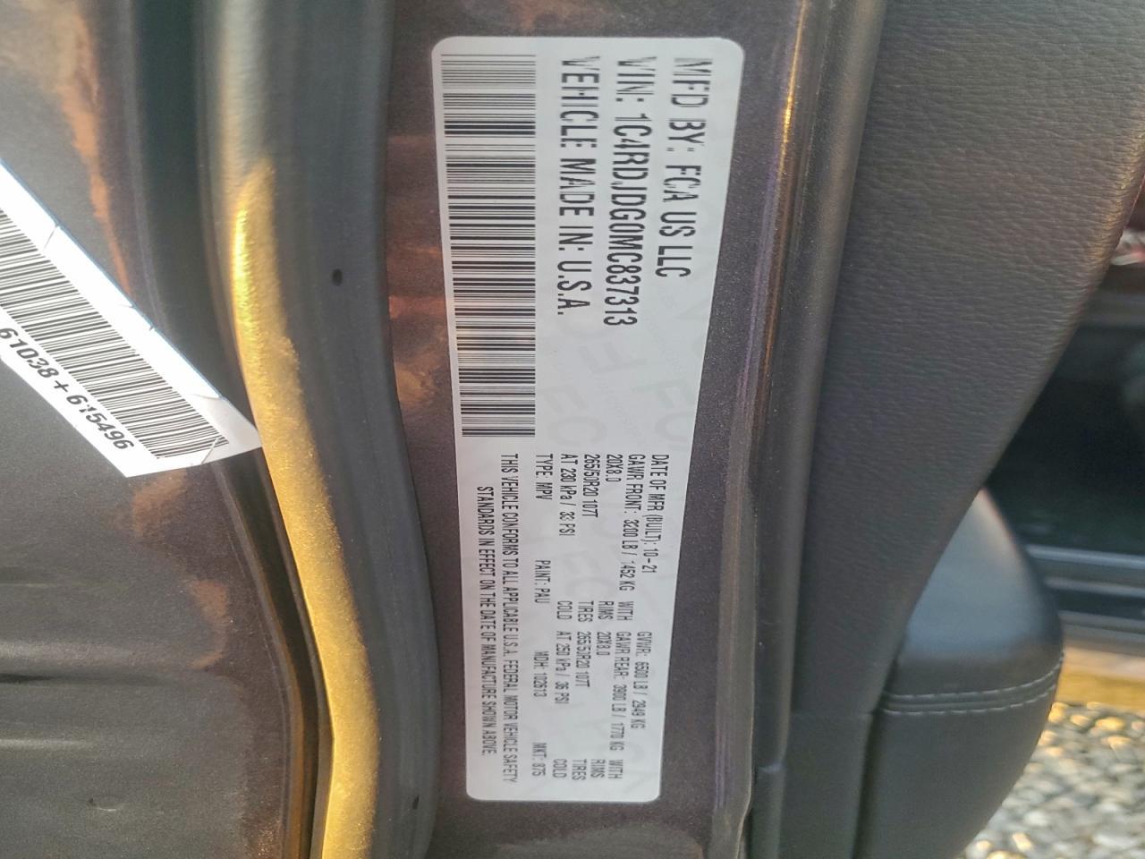 2021 Dodge Durango Gt - zdjęcie 13