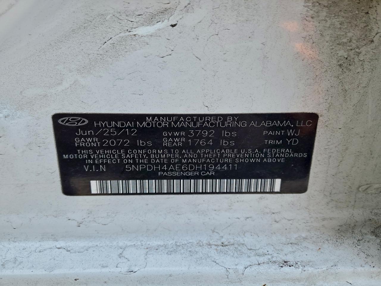 2013 Hyundai Elantra Gls - zdjęcie 12