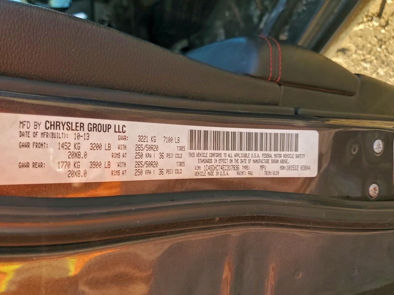 2014 Dodge Durango R/T - zdjęcie 13