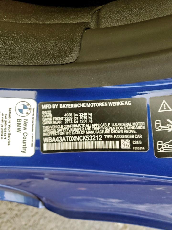 2022 BMW 430Xi - zdjęcie 12