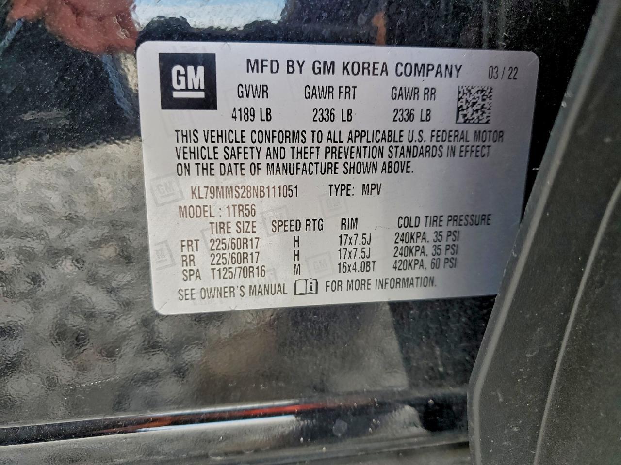 2022 Chevrolet Trailblazer Ls - zdjęcie 13