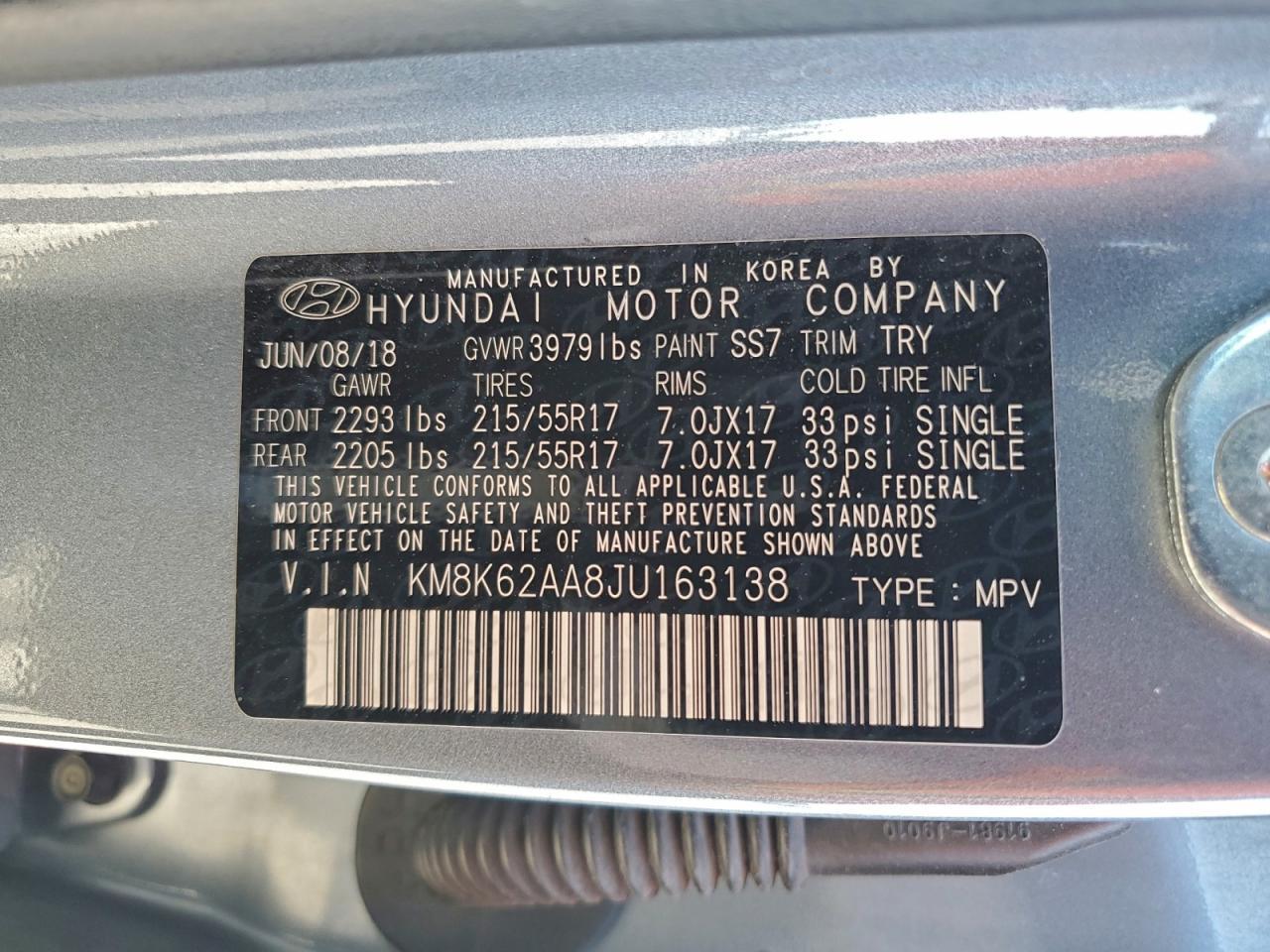 2018 Hyundai Kona Sel - zdjęcie 13