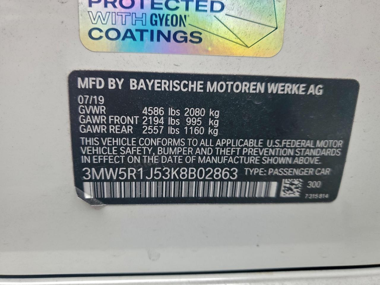 2019 BMW 330I - zdjęcie 12