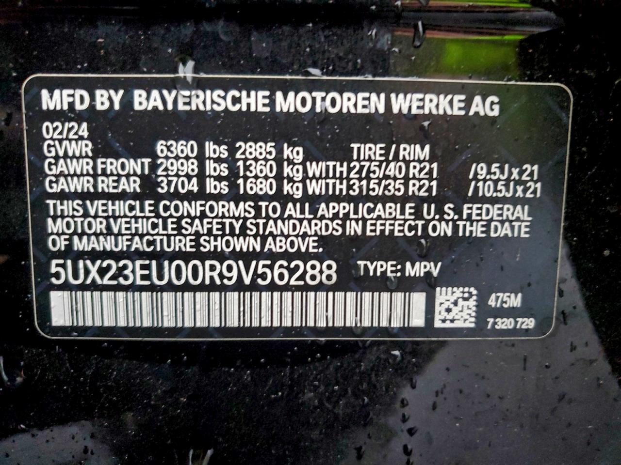 2024 BMW X5 xDrive40I - zdjęcie 12