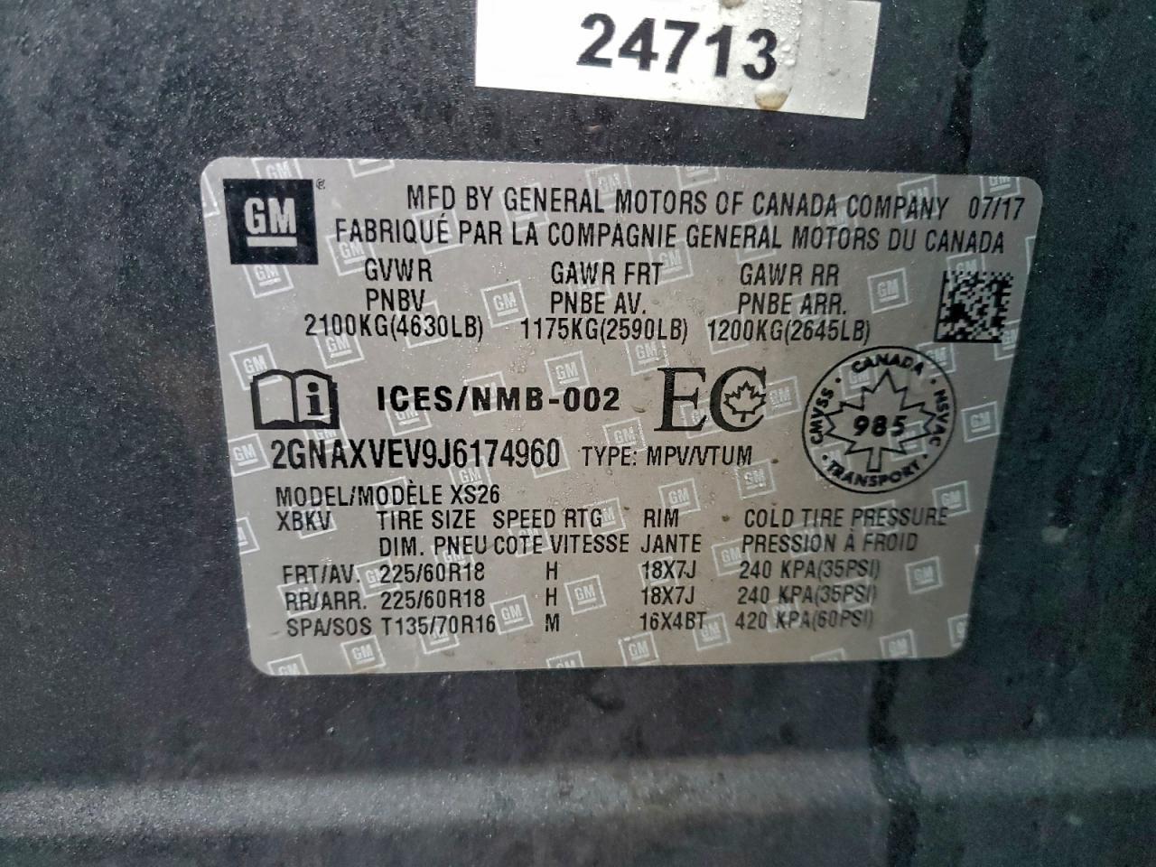 2018 Chevrolet Equinox Premier - zdjęcie 13